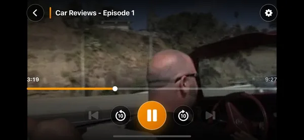 IPTV Core IPTV player screenshot — live TV, series and movies on iPhone